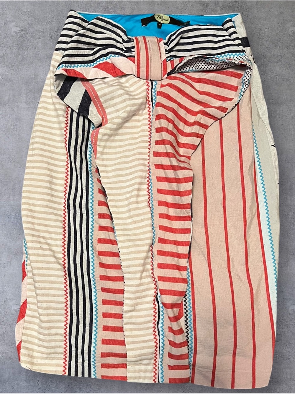 Authentic Vintage Anthology Eve Franco Giant Bow Skirt
